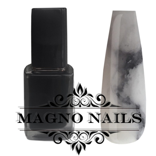 Preview: Nail Art INC Color - INK Farbe black - 12ml